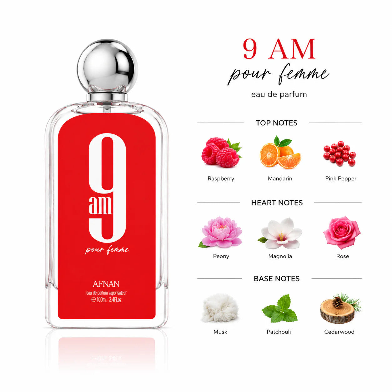 Afnan 9am Pour Femme EDP 100ml