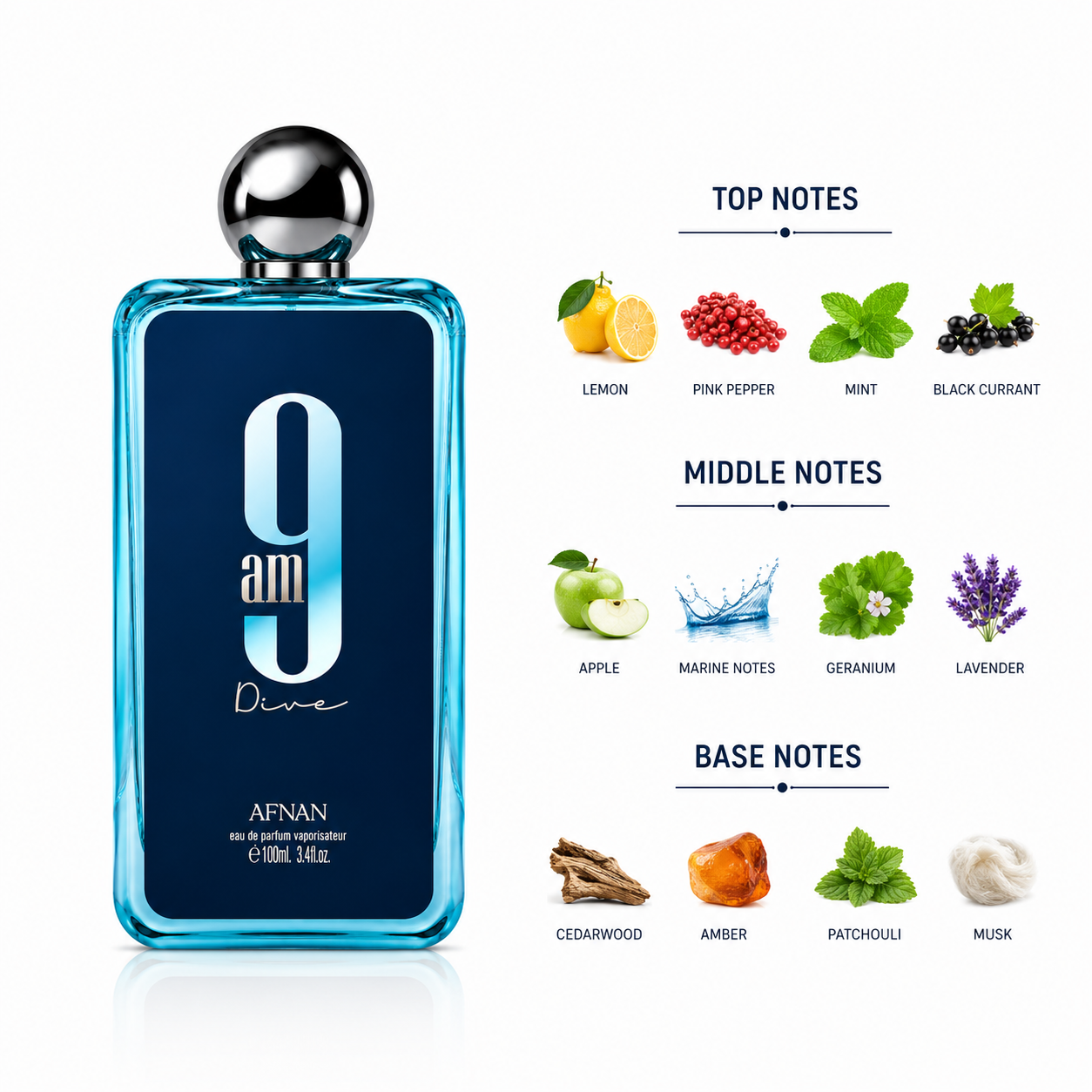 Afnan 9am Dive EDP 100ml