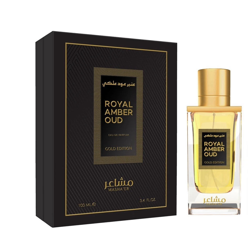 Mashaer Royal Amber Oud Gold Edition EDP 100ml